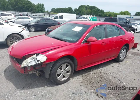 2010 Chevrolet Impala Lt z USA, uszkodzony, nr VIN 2G1WB5EK8A1132997